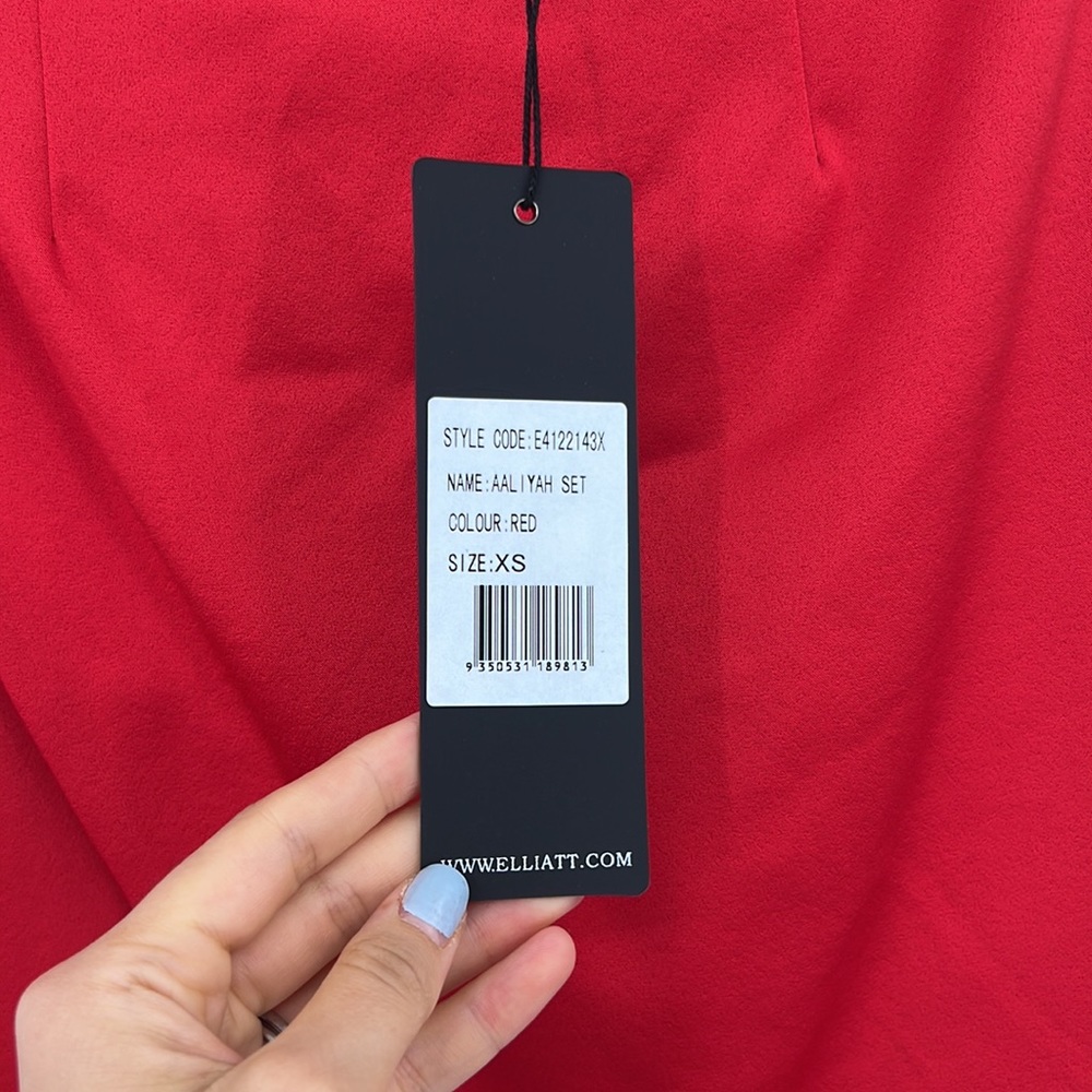 ELLIATT Aaliyah skirt in Red XS - Picture 5 of 8